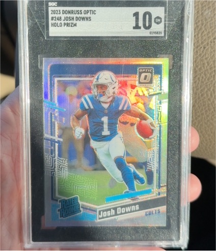 2023 Panini Donruss Optic #248 Josh Downs — front
