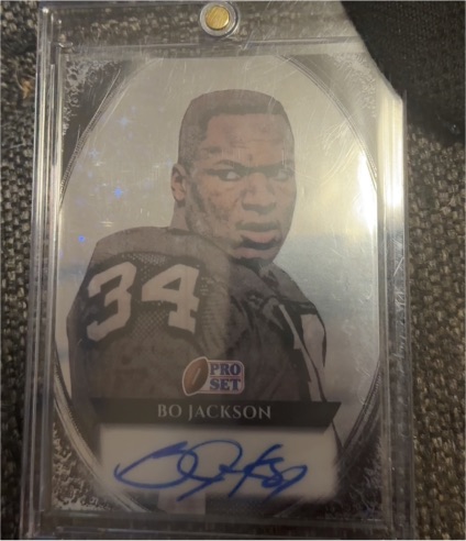 1993 Pro Set #34 Bo Jackson — front