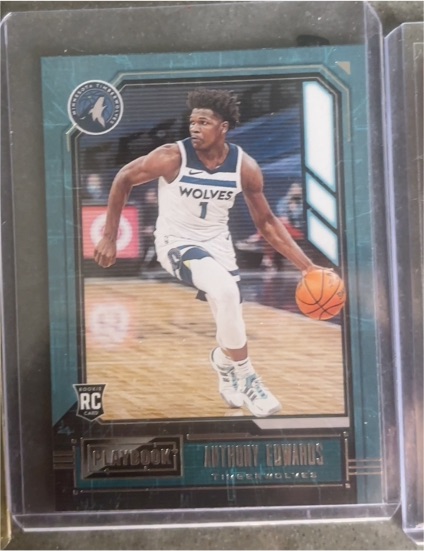 2020-21 Panini Chronicles Playbook #167 Anthony Edwards — front