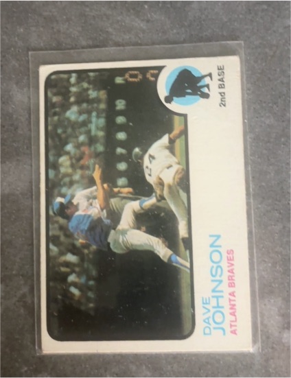 1973 Topps #550 Dave Johnson — front