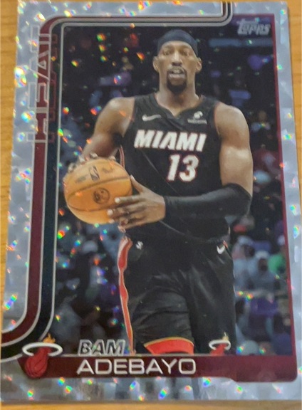 2025-26 Topps #75 Bam Adebayo — front