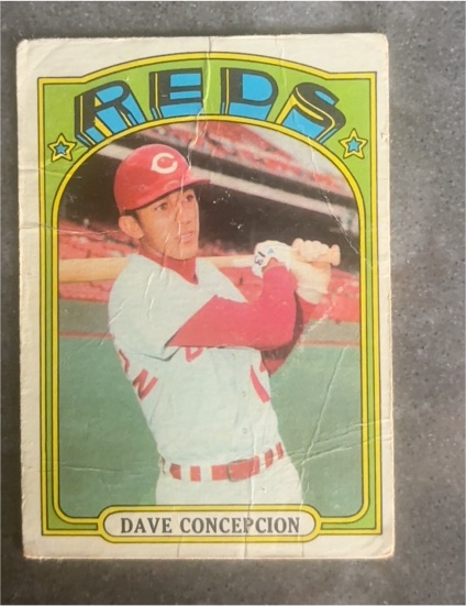 1972 Topps #267 Dave Concepcion — front