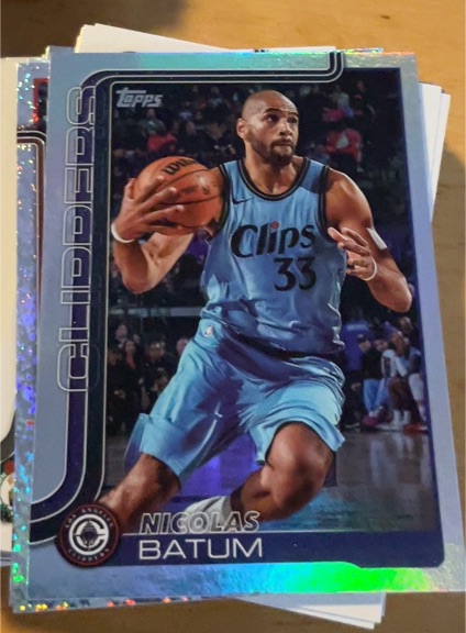 2025-26 Topps #146 Nicolas Batum — front