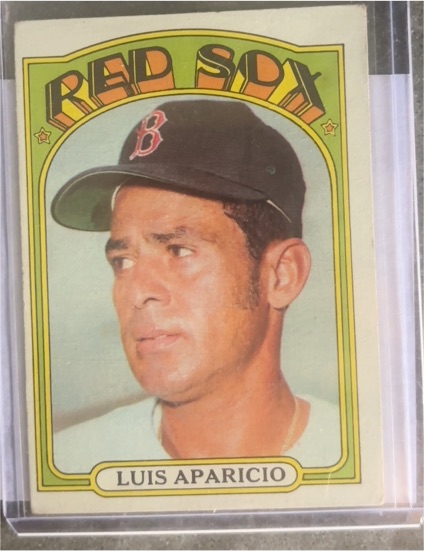 1972 Topps #313 Luis Aparicio — front