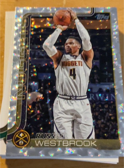2025-26 Topps #104 Russell Westbrook — front