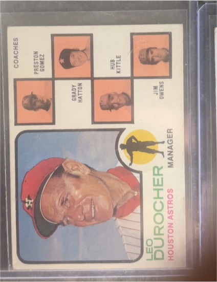 1973 Topps #624 Leo Durocher — front