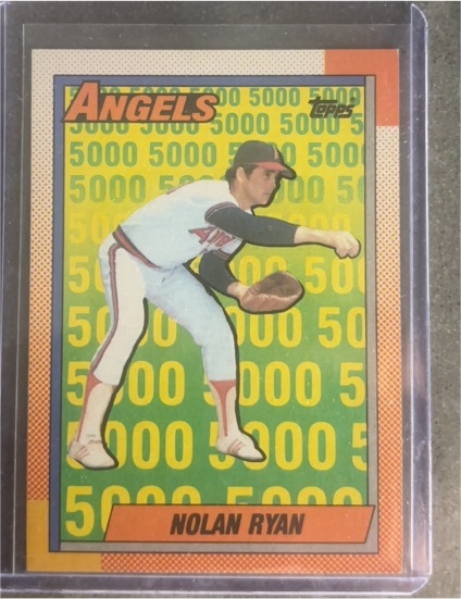 1990 Topps #3 Nolan Ryan — front