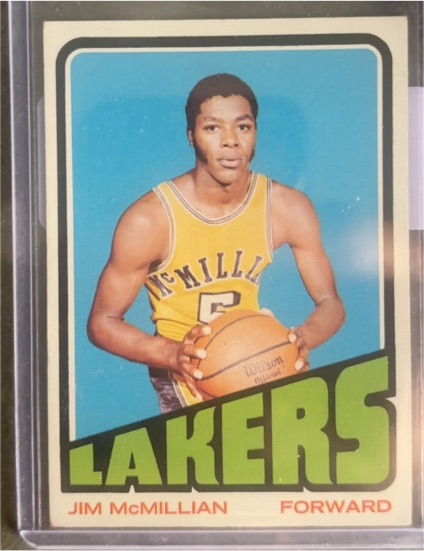 1972 Topps #89 Jim McMillian — front
