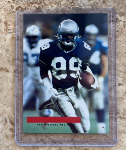 1991 Pro Set Platinum #178 Michael Irvin — front