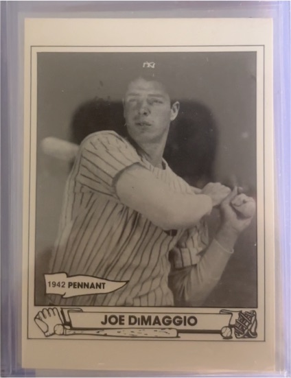 1983 TCMA 1942 Play Ball #2 Joe DiMaggio — front