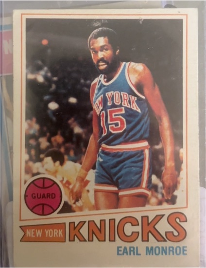 1977-78 Topps #6 Earl Monroe — front