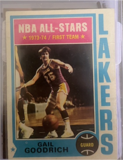 1974-75 Topps #120 Gail Goodrich — front