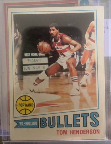 1977-78 Topps #93 Tom Henderson — front