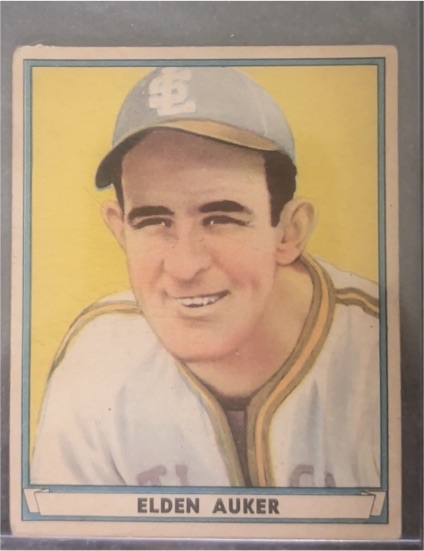 1941 Play Ball #45 Elden Auker — front