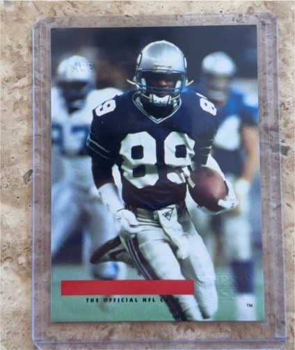 1991 Pro Set Platinum #89 Fred Barnett — front