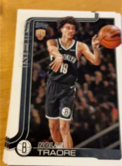 2025-26 Topps #219 Nolan Traore — front