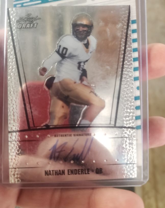 2011 Leaf Metal Draft #RCNE1 Nathan Enderle — front