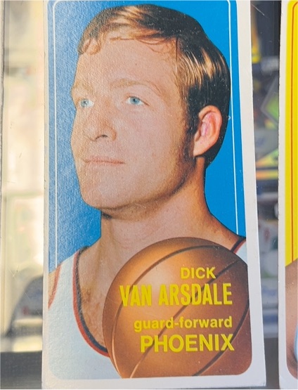 1970-71 Topps #45 Dick Van Arsdale — front