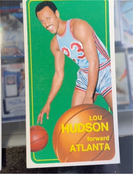 1970-71 Topps #30 Lou Hudson — front