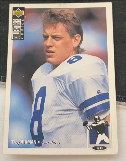 1994 Upper Deck Collector's Choice #342 Troy Aikman — front