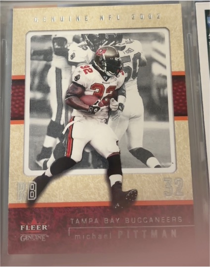 2002 Fleer Genuine #32 Michael Pittman — front