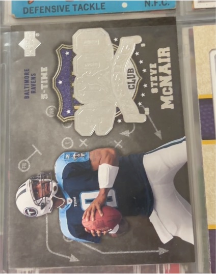 2006 Upper Deck 3000 Yard Passing Club #3KP-SM Steve McNair — front