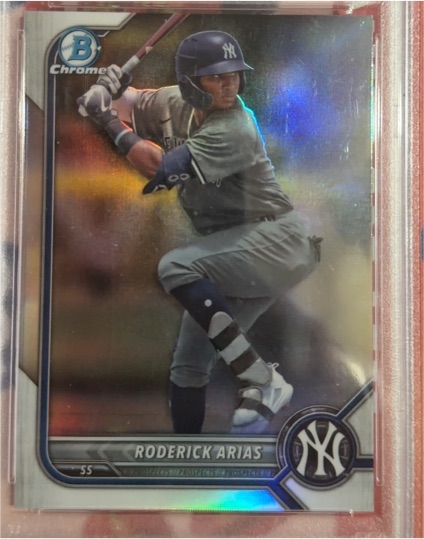 2022 Bowman Chrome #BDC-79 Roderick Arias — front