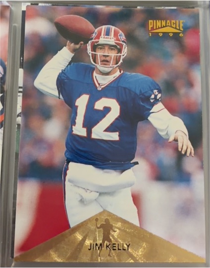 1996 Pinnacle #60 Jim Kelly — front