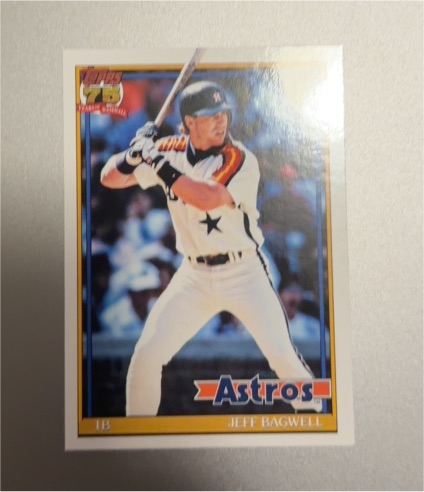 1991 Topps #T91-17 Jeff Bagwell — front