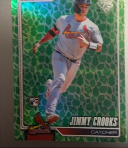 2026 Topps Series 1 #73 Jimmy Crooks — front