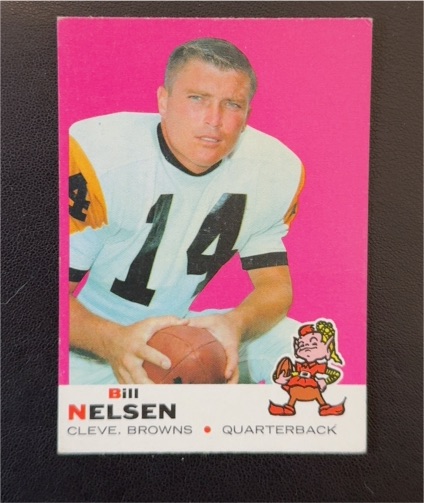 1969 Topps #52 Bill Nelsen Cleveland Browns — front