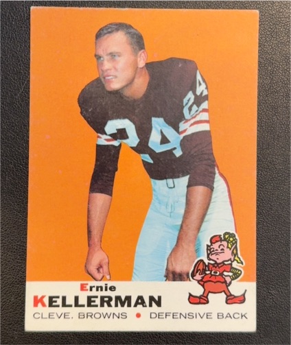 1969 Topps #96 Ernie Kellerman — front