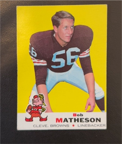 1969 Topps #27 Bob Matheson — front
