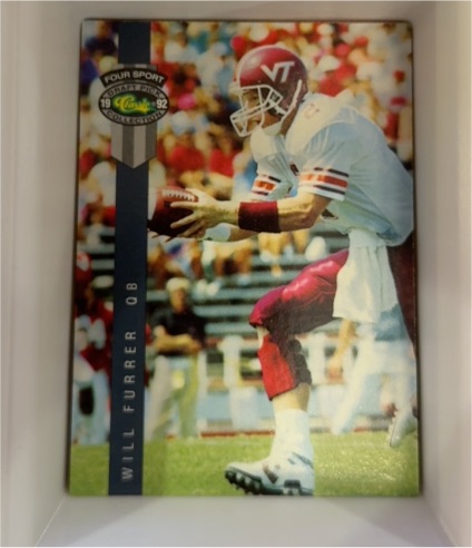1992 Classic Four Sport #133 Will Furrer — front