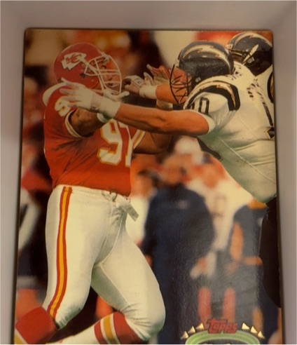 1991 Pro Set Platinum #51 Derrick Thomas — front