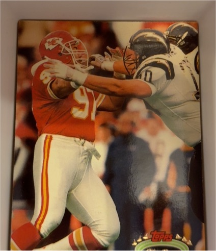 1991 Pro Set Platinum #51 Derrick Thomas — front