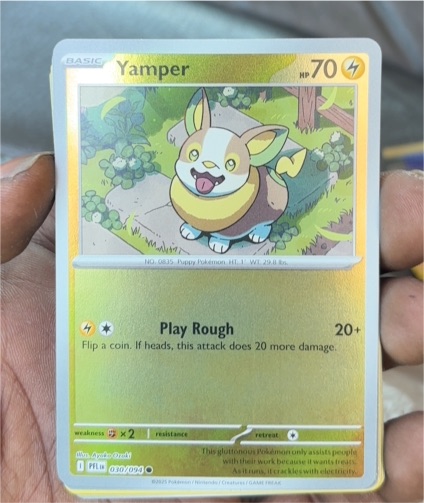 2025 Pokémon ME02 #030 Yamper — front