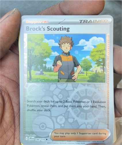 2023 Pokémon SV09: Journey Together #179 Brock's Scouting — front