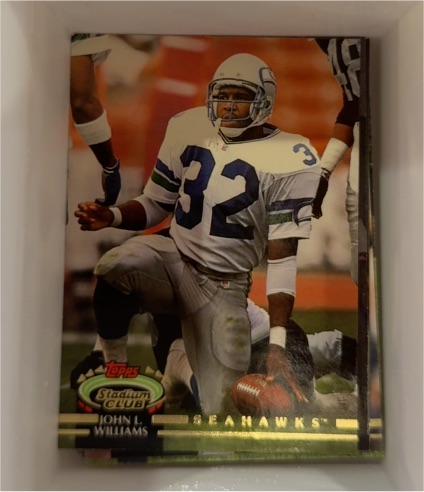 1992 Topps Stadium Club #213 John L. Williams — front