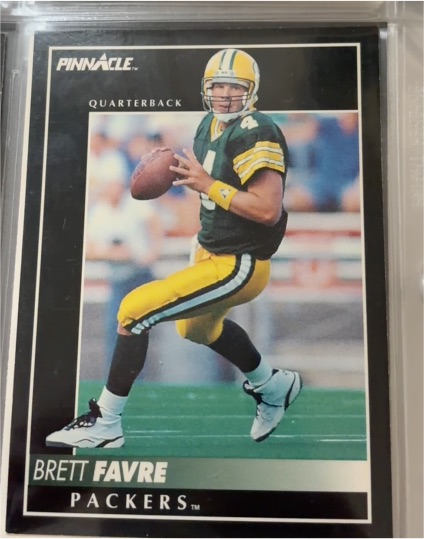 1992 Pinnacle #303 Brett Favre — front