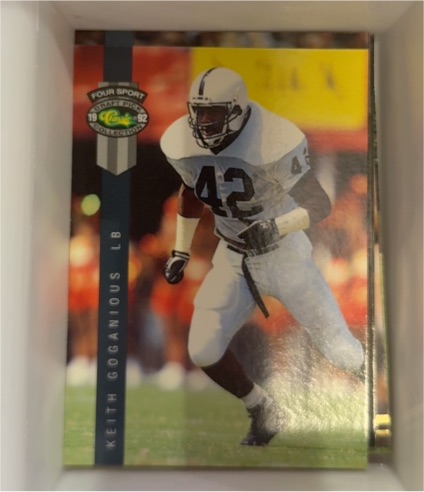 1992 Classic Four Sport #125 Keith Goganious — front