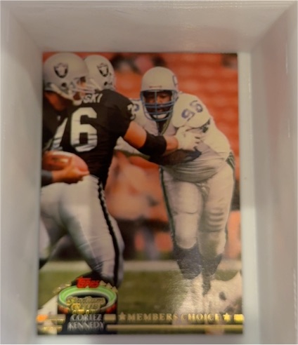 1992 Topps Stadium Club #300 Cortez Kennedy — front