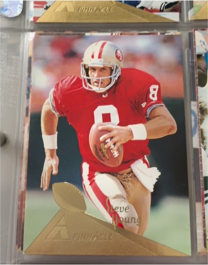 1994 Pinnacle #22 Steve Young — front