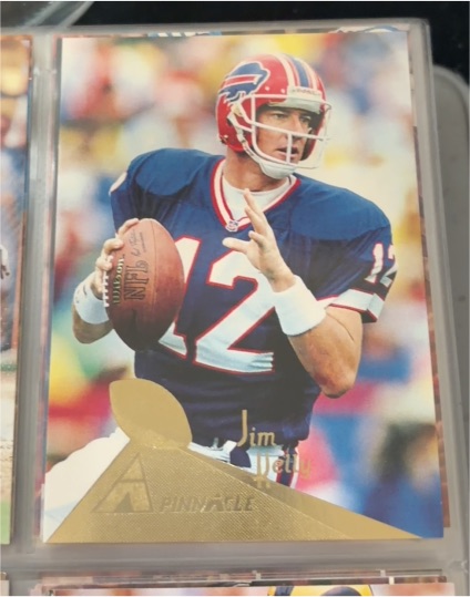1994 Pinnacle #21 Jim Kelly — front