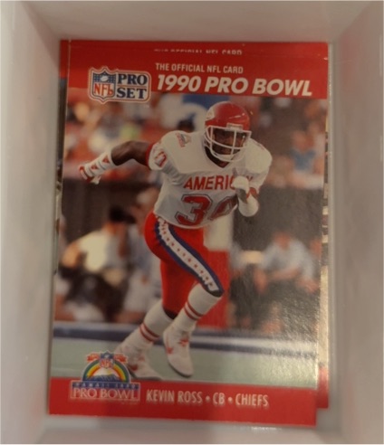 1990 Pro Set #369 Kevin Ross — front