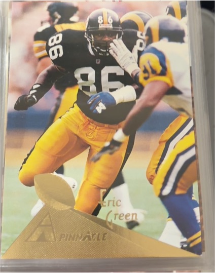 1994 Pinnacle #111 Eric Green Pittsburgh Steelers — front