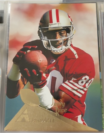 1994 Pinnacle #181 Jerry Rice — front