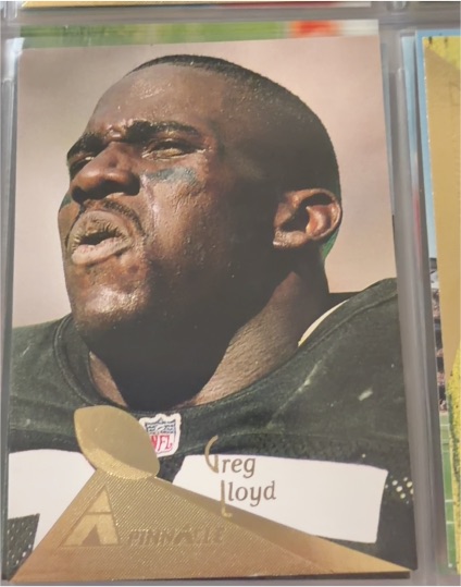 1994 Pinnacle #260 Greg Lloyd Pittsburgh Steelers — front