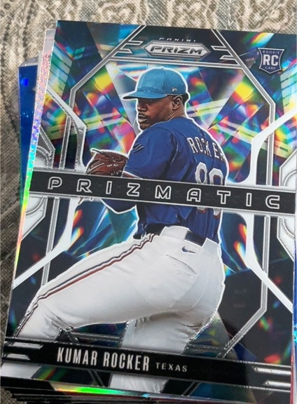 2025 Panini Prizm #19 Kumar Rocker Prizmatic — front