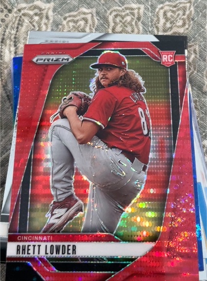 2025 Panini Prizm #268 Rhett Lowder — front